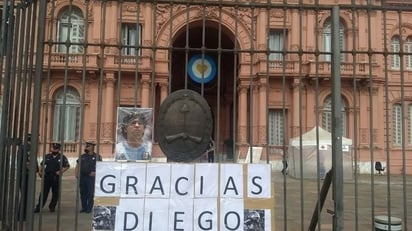 Maradona será velado en la Casa Rosada