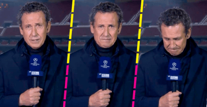 Valdano llora durante transmisión en vivo al recordar a Maradona