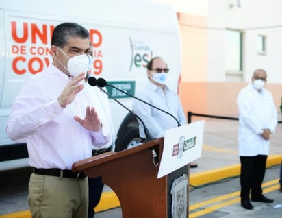 El titular de Salud del estado de Coahuila reconocen esfuerzo de personal sanitario