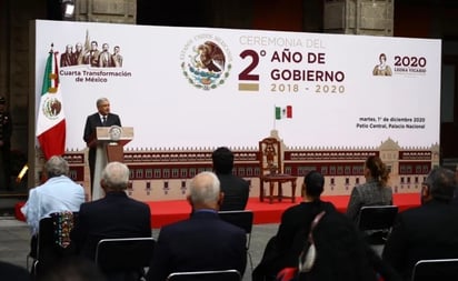 No les he fallado ni fallaré, dice AMLO en su 2º informe