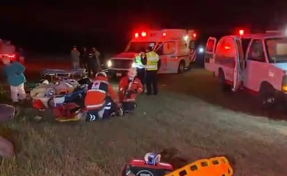 Mueren integrantes de familia en accidente carretero en Tamaulipas