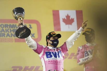 Checo Pérez gana Sakhir 2020