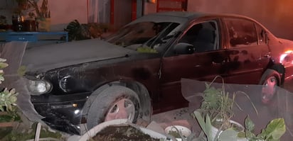 Se estampa contra casa en Monclova