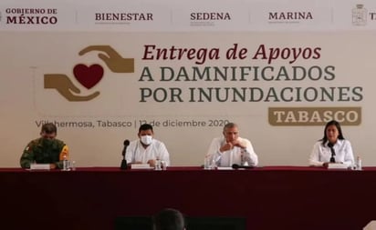 Comienza entrega de apoyos a damnificados