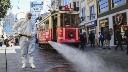 Turquía anuncia un toque de queda de 4 días en Año Nuevo para frenar COVID-19