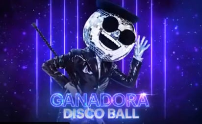 Se develó la incógnita, la máscara de Disco Ball es… ¡MARÍA LEÓN¡