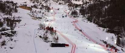 Primeros descensos femeninos en Val d'Isere