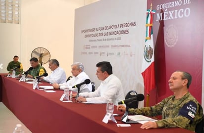 Agradecen a Fuerzas Armadas por apoyo brindado durante inundaciones