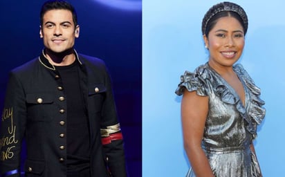 Carlos Rivera obsequia finas Joyas a Yalitza Aparicio