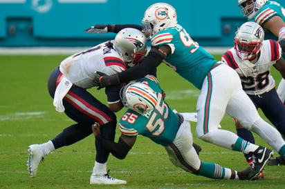 Dolphins de Miami vencieron a Patriots de New England