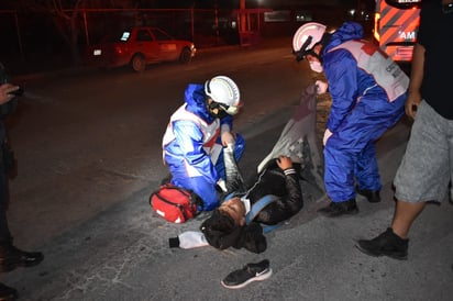 Derriba a motociclista