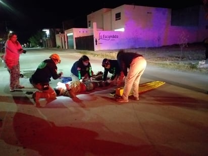 Derriba a motociclista en Monclova