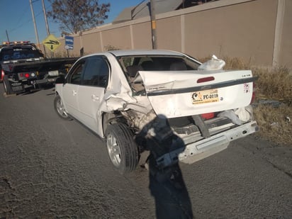 No guarda distancia y provoca accidente en Monclova