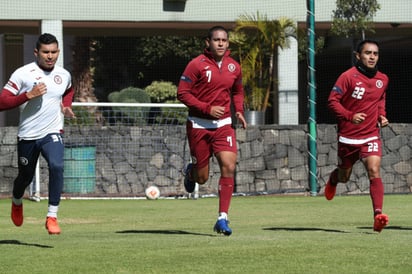 Ayer primer entrenamiento de Reynoso