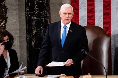 Trump culpa a Pence del caos mientras sus seguidores asaltan el Capitolio