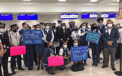 Trabajadores de Interjet se van a huelga