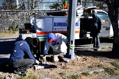 INICIAN LA SEGUNDA ETAPA DE ALUMBRADO PÚBLICO