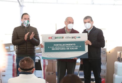 Refuerzan la salud en  Coahuila con 132 mdp en equipo e insumos