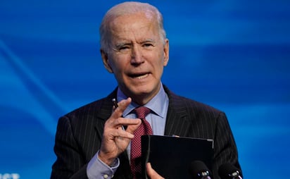 Biden destinará 1.9 billones para apoyo de la economía