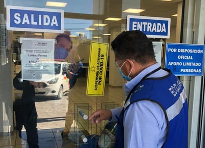 Suspenden actividades en oficinas de TELMEX