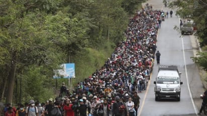 México: Pide frenar las caravanas migrantes