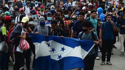 21 contagios de Covid-19 dentro de caravana migrante