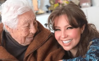 La abuelita de Thalía y Laura Zapata, con problemas de salud