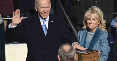 Joe Biden jura el cargo y se convierte en el presidente número 46 de EU