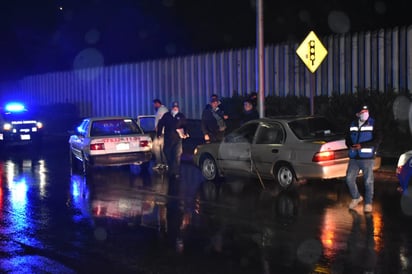 Fuerte accidente en la Industrial en Monclova 