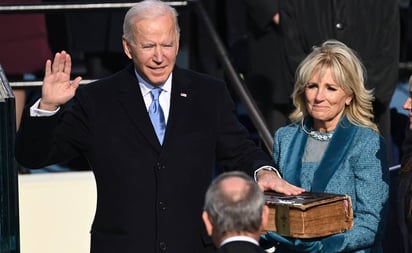 Inicia la era Biden; toma posesión el presidente 46 de Estados Unidos