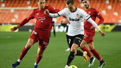 Empate insuficiente para Valencia y Osasuna (1-1)