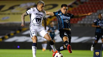 Querétaro fue superior a  Pumas