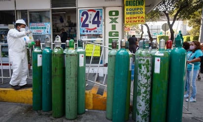 GCDMX instala 2 puntos de recarga gratis de tanques de oxigeno