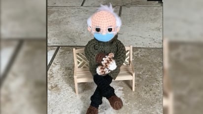 Un muñeco inspirado en Bernie Sanders recauda más de 40,000 dólares para ONG