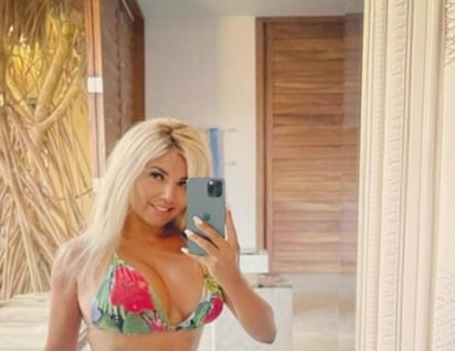 'Totalmente rubia', así luce Aleida Nuñez en sensual bikini