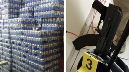 Hallan cerveza para venta ilegal en bodega de Sonora