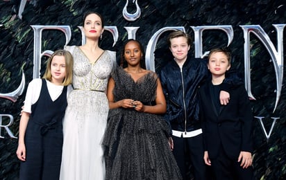 Angelina Jolie sana a su familia