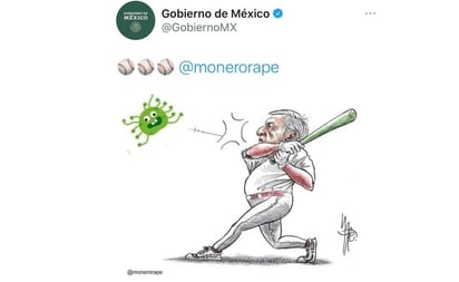 Gobierno federal baja cartón alterado de AMLO y que no fue autorizado