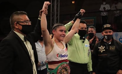 Yamileth Mercado defendió su campeonato con el tímpano roto