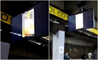 Sancionarán a empresa que transmitió video porno en el Metro CDMX