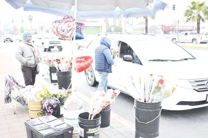 Congela el frio a San Valentín 