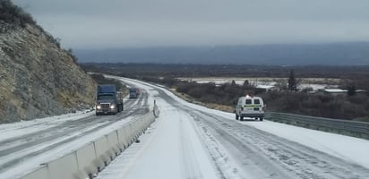 Hielo en carreteras provoca ausentismo en las empresas 