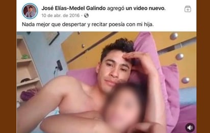 Investigan a exprecandidato que exhibió fotos inadecuadas con su hija