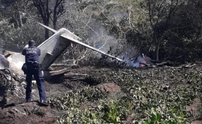 Se accidenta aeronave militar seis personas perdieron la vida