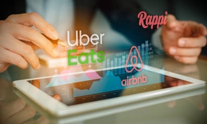 Uber, Rappi y Airbnb: Dan al fisco 271 mdp en 2020