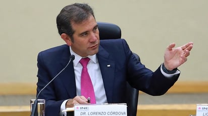 Lorenzo Córdova: 'INE avanza en organización de comicios'