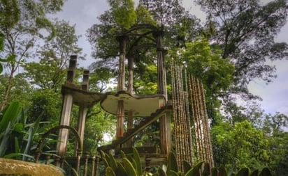 Alerta Jardín Escultórico de Xilitla sobre evento falso