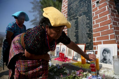 Indígenas guatemaltecas claman justicia por las víctimas del conflicto armado