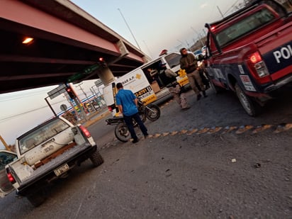 Derrapa motociclista en Castaños