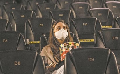 Abrirán la mitad de salas de cine en CDMX